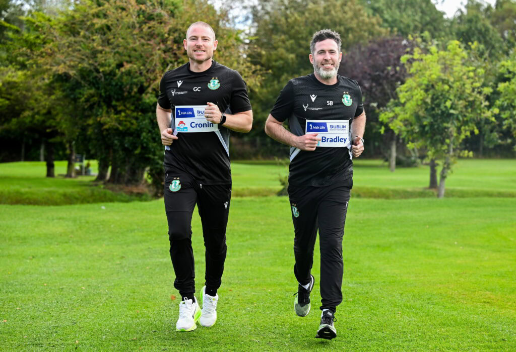 Shamrock Rovers’ Stephen Bradley and Glenn Cronin to Run the Irish Life Dublin Marathon in Support of Oscar’s Kids